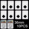 thumbnail image 1 of 10PCS High Quality Coin Slab Holder (36mm) Display Case Free Label NGC Style US, 1 of 7