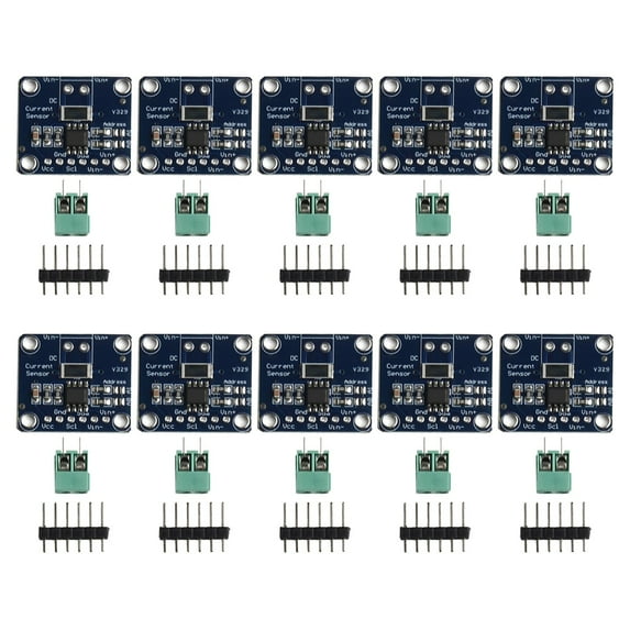 10PCS INA219 Bidirectional DC Current Sensor Module for Power Monitoring