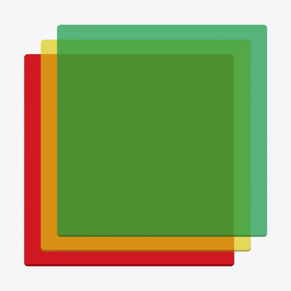 10PCS Laser Module Opaquet Glossy Colorful Acrylic Sheets,8x8x1/8"