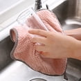 thumbnail image 1 of 10PCS Lint Free & Scratch-Free, Drying Towels For Dishes, Kitchen Towels Bulk, Kitchen Microfiber Towels, Kitchen Towels Coral Velvet, 1 of 9