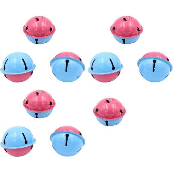 10PCS/Lot Christmas Bells Metal Loose Beads Jingle Bells Christmas Decoration Pendants DIY Crafts Handwork Accessories 003
