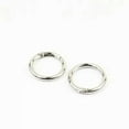 thumbnail image 1 of 10PCS/Lot Metal Spring Gate O Ring Bag Buckle Metal Clasps Carabiner Snap Hook Spring Keyring DIY Bag Luggage Jewelry Accessorie, 1 of 9