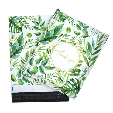 10PCS/Lot Poly Mailers Shipping Bags 10x13inches Christmas Wrapping Bags Gift Packing Bags Self Seal Mailing Shipping Envelopes (Tree Thank You,10pcs)