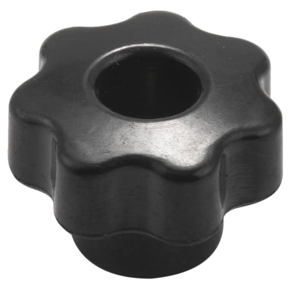 10PCS M6 Internal Thread Knob Screw Plastic Star Clamping Knob Black M6 x 25