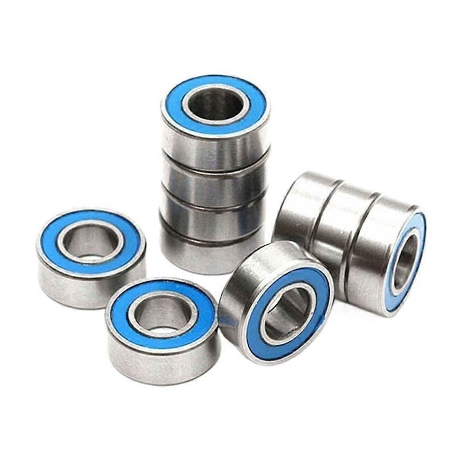20 Cuscinetti A Sfera MR105-2RS 5x10x4mm - Acciaio Cromato Per