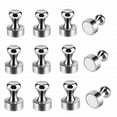 thumbnail image 1 of 10PCS Magnetic Push Pin, Magnets Fridge, Magnets for Whiteboard, Heavy Duty Neodymium Magnet, Used as Strong Refrigerator Magnets, White Board Magnets, Pin Magnets, Perfect for Home, Kitchen, Office, 1 of 6