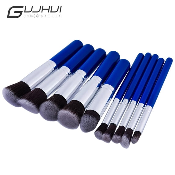10PCS Makeup Brush Set - Foundation Eyebrow Eyeliner Blush Cosmetic Concealer Brushes, Make Up Brushes, Makeup Brush Kit, Brush Set, Makeup Brushes & Tools, Professional Makeup Brush Set