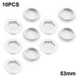 thumbnail image 1 of 10PCS Metal Cabinet Cupboard Round Air Vent Grill Cover Ducting Ventilation Home, 1 of 4