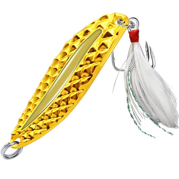 10pcs/set Spinners Spoons Fishing Lures Baits With Single