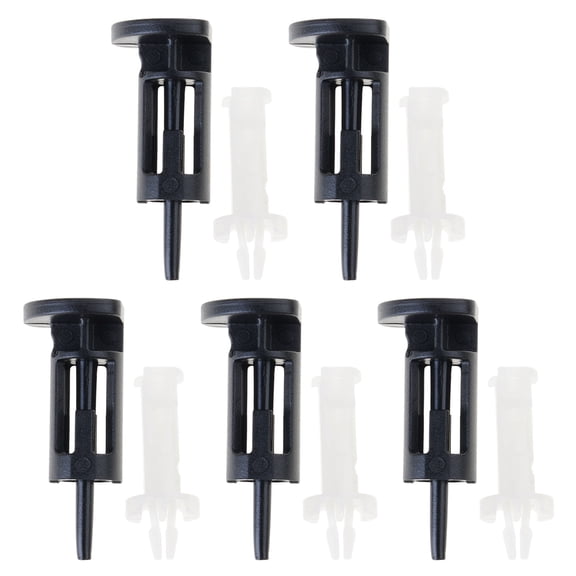 10PCS Mounting Clip Coolers Fan Mount Pin Plastic Push Screw Fastener for Socket 775/1150/1155/1156/1366 CPU