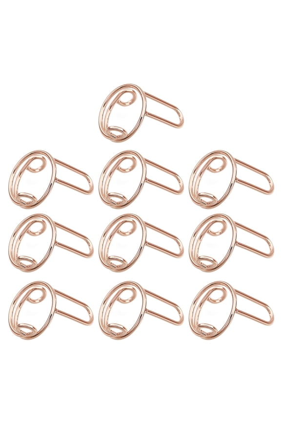 10PCS Nail Art Rings Adjustable Fingertip Rings Women Party Jewelry Metal Rings