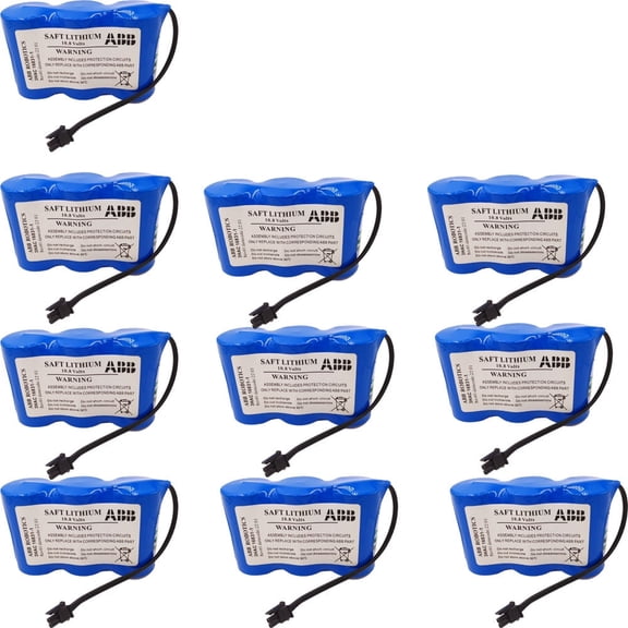 10PCS New 3HAC16831-1 17Ah 10.8V 3HAC13150-1 Battery for ABB Robot Controller SMB CPU Server Lithium Battery