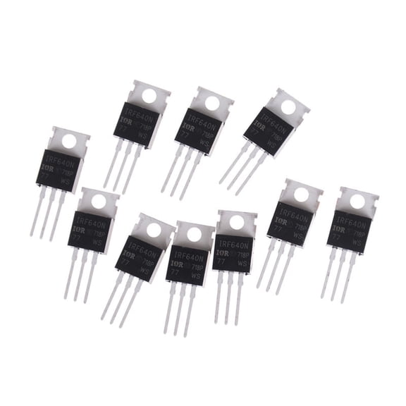 10PCS New IRF640 IRF640N Power mosfet 18A 200V TO-220