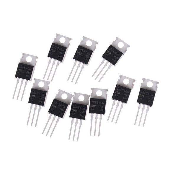 10PCS New IRF640 IRF640N Power mosfet 18A 200V TO-220