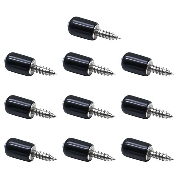 10PCS Non Punched Phillips Shelf Bracket Screws One Piece Self Tapping with Non Slip Socket Support Screws for Furniture Bookcase Shelves Cabinet Shelves