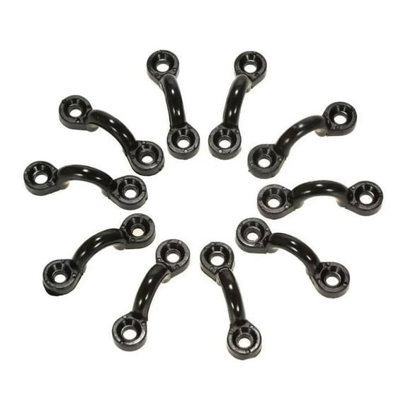 10PCS Nylon Handle Bimini Top Strap Deck Loops Eye Pad Mount Boat Kayak Canoe