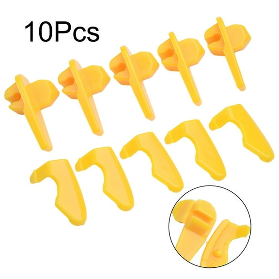 10PCS Nylon Rim Protector Inserts Fit Tire Changer For Duck Head Mount Heads Prevent Scratches on Rims During Tire Mounting and Demounting Operations
