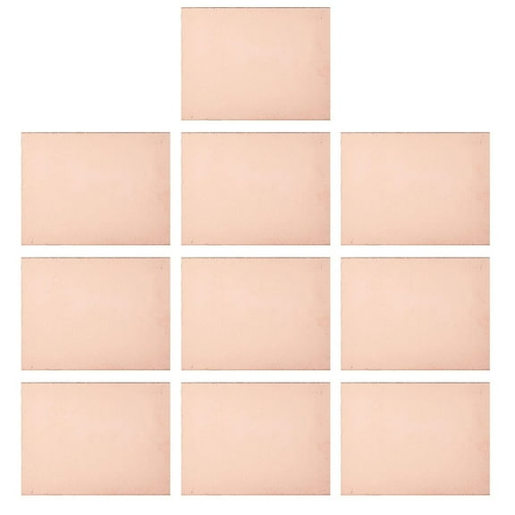 10PCS PCB Copper Foil Board Blank Circuit Board FR4 Circuit Board For Etching Circuits DIY Electronic Models Circuit Testing