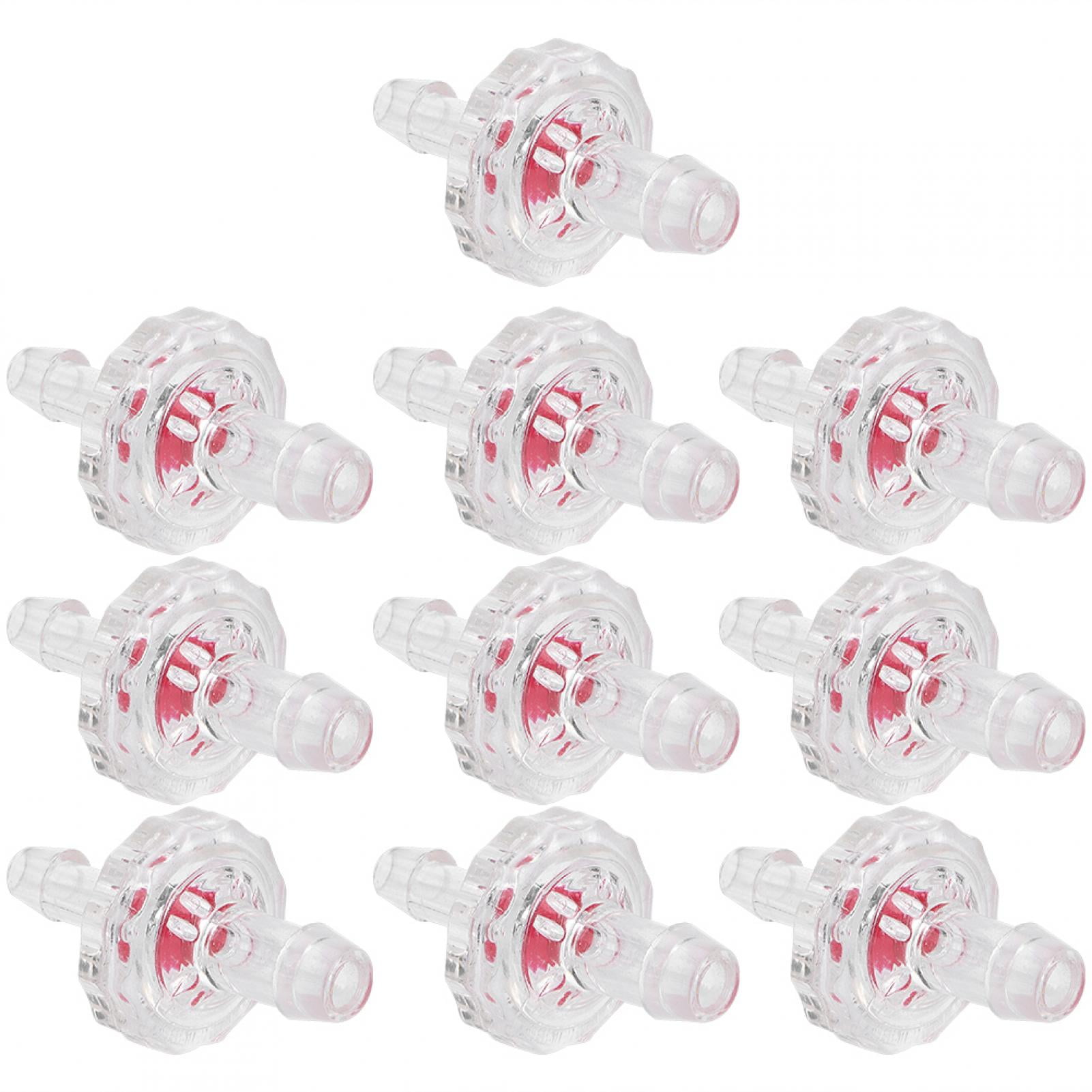 10PCS PP Aquarium Air Pump Variable Diameter Unidirectional Check Valve