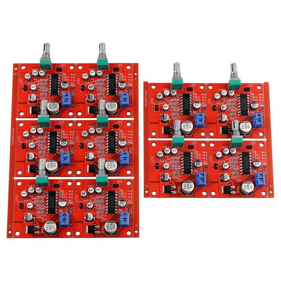 10PCS PT2399 Microphone Reverb Plate Reverberation Board No Preamplifier for DC 6V-15V