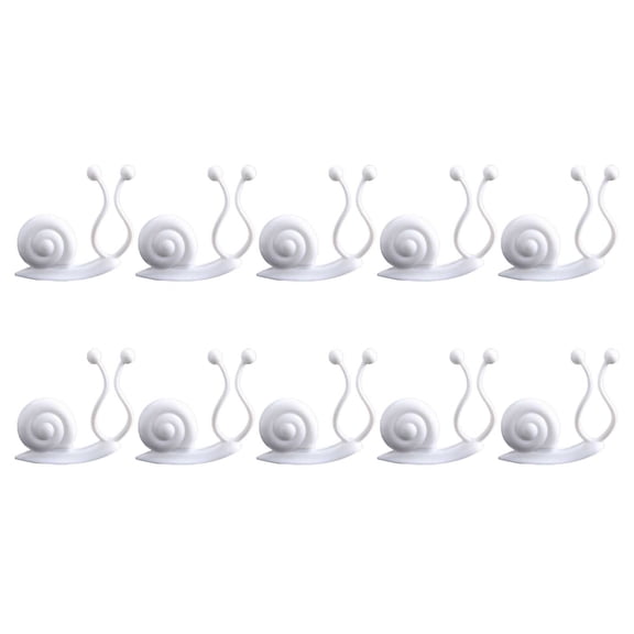 10PCS Climbing Wall Fixture Clips, Self-Adhesive Vine Support Clips with Stickers, Acrylic Adhesive Sticker Leaf Fixer Invisible Wall Vines Fixing Clips for Indoor & Outdoor Decoration