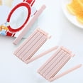 thumbnail image 1 of 10PCS Plastic Chip Clips, Bag Clips Food Clips for Food Packages, Curved Design Sealing Bag Clips for Food, Kitchen and Home, Large Size, 1 of 6