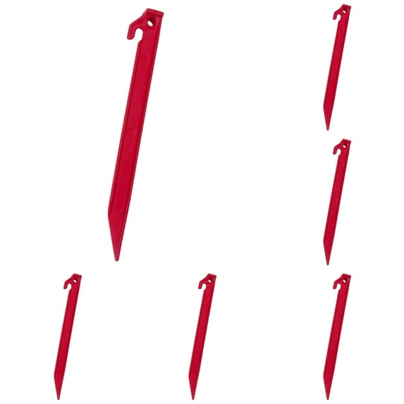 10PCS Plastic Inflatable Stakes,Plastic Tent Stakes,8.8 Inch Heavy Duty Plastic Canopy Stakes for Camping,Garden & Outdoor Decorations, Lightweight Rust-Proof Sand Anchors,Yard Inflatable Stakes