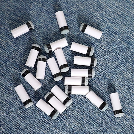 10PCS Pool Soft Grey Cue Tips Billiard Replacement Screw-On Tips 10/11/12/13mm