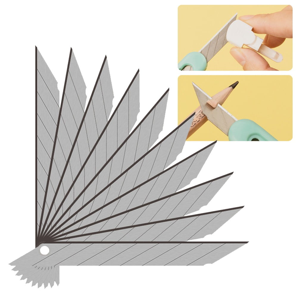 SMB #10 Precision Hobby Blades - 5/10/25/100/300 Packs, Fits X-Acto & Other Light Duty Knives