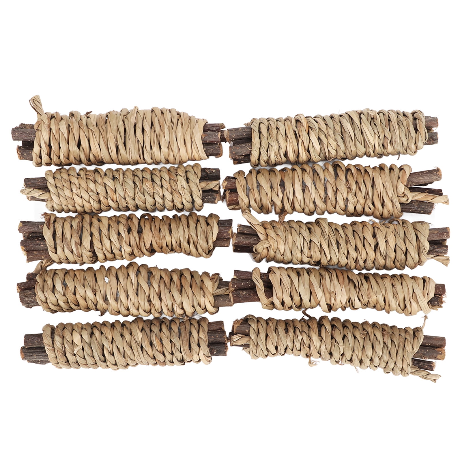 10PCS Rabbit Chew Sticks Teeth Grinding Relieve Boredom Natural