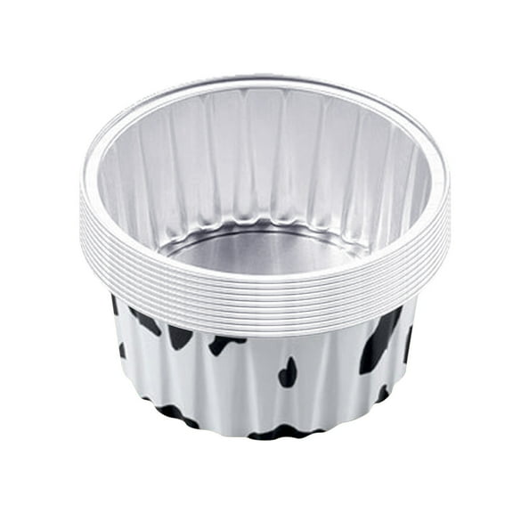 10PCS Reusable Round Aluminum Foil Cups Aluminum Foil For Air Fryer