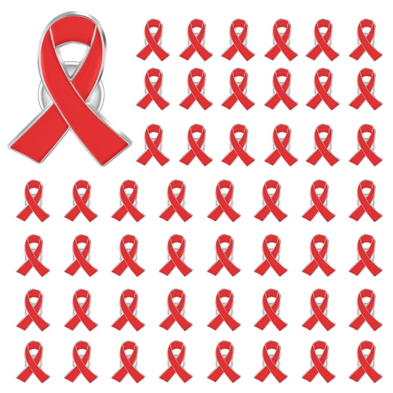 10PCS Awareness Ribbon Lapel Pin,Ribbon Pins for Cancer & Disease Awareness - Various Causes - Bulk Quantities Available for Support Groups and Fundraising