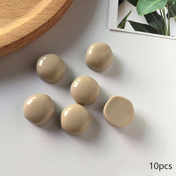 10PCS Round Refrigerator Magnets 15mm Small Refrigerator Stickers I Color Magnet Refrigerator Souvenir Gift Home Decoration