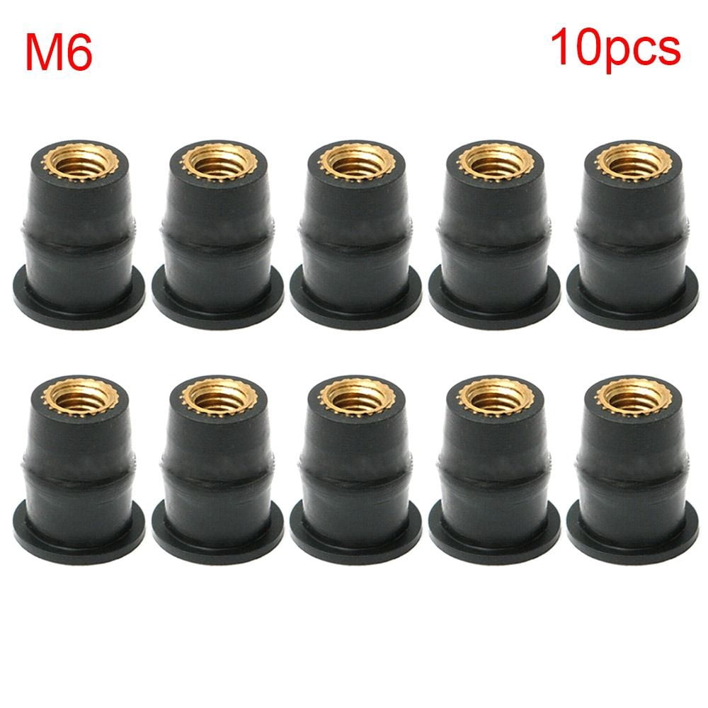Windsheild Rivot 10PCS Rubber Rivet Rub Windshield Windscreen Rivet Rub Screw Well Rivet ...