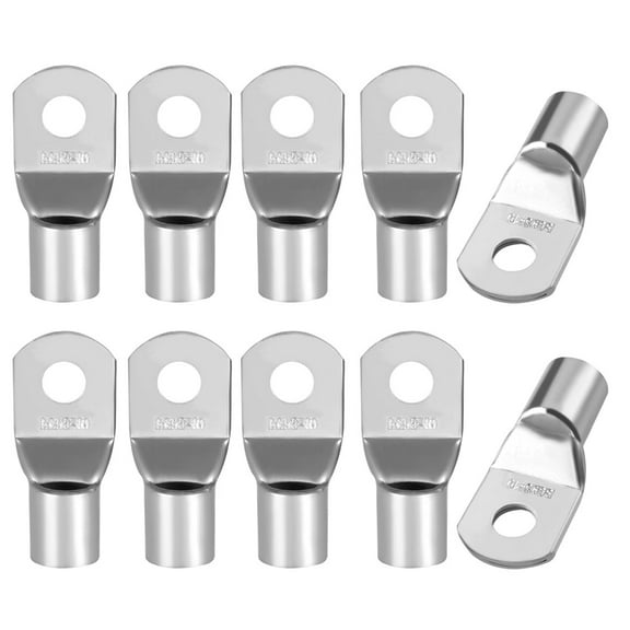 10PCS SC95-10 Copper Eyelets Tubular Lug Ring Terminal Connectors