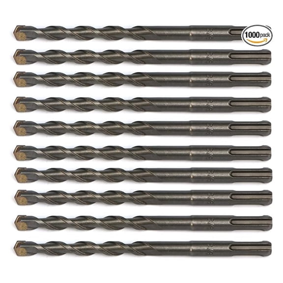 10PCS SDS Plus Hammer Drill Bits 3/8x6 XYT