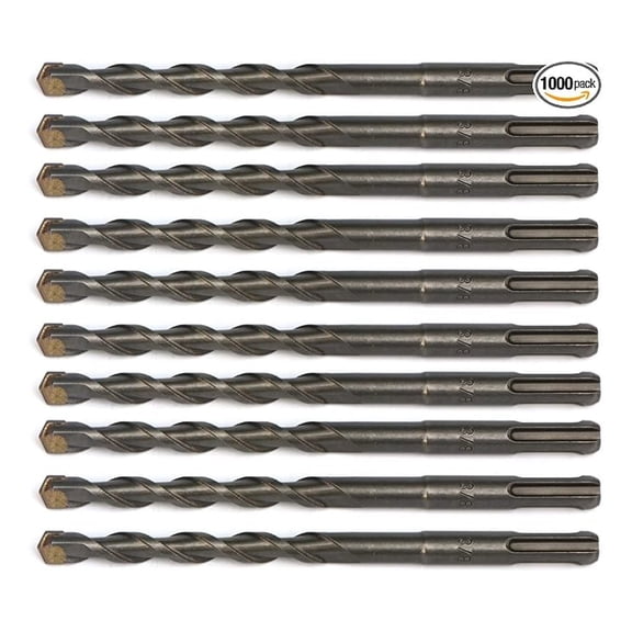 10PCS SDS Plus Hammer Drill Bits 3/8x6 XYX