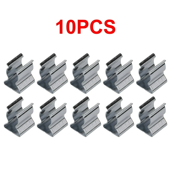 10PCS SPRING TERRY CLIPS OPEN TYPE SPRING STEEL TOOL CLIPS HEAVY DUTY Straight outlet 20mm