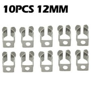 10pcs Spring Terry Clips Open Type Spring Steel Tool Clips Heavy Duty