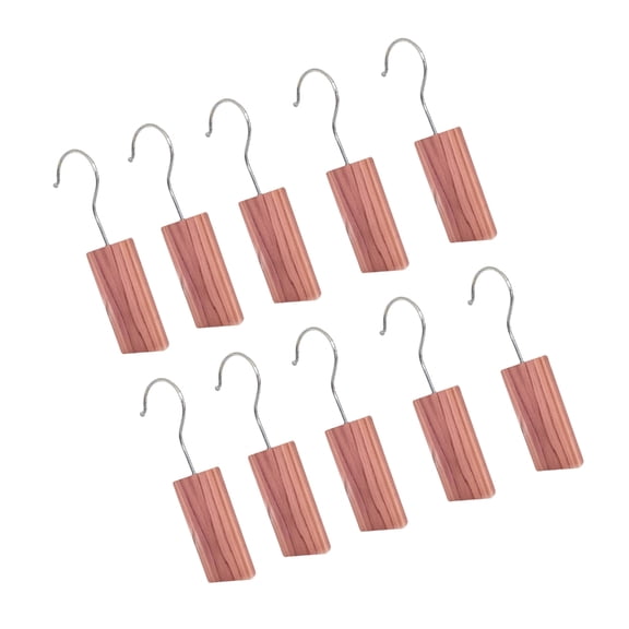 10PCS Safe Cedar Block Fragrant Chip for Clothes Storage Kids Pet Friendly