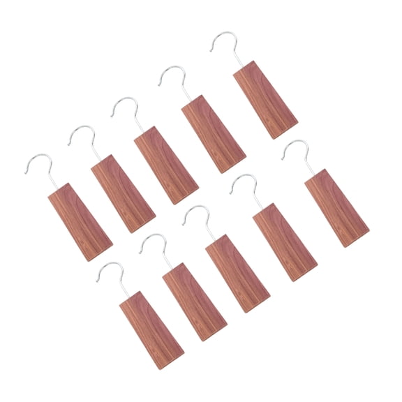10PCS Safe Cedar Block Fragrant Chip for Clothes Storage Pet Friendly Moth Odors Absorbers Cedar Hangups