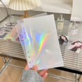 thumbnail image 1 of 10PCS/Set Fashion High Quality Laser Rainbow Star Transparent 1/2/3 Pockets Inside Page of Album Photo Album Inner Core Binder Sleeves Refill Inner Page 02-3 POCKETS, 1 of 8