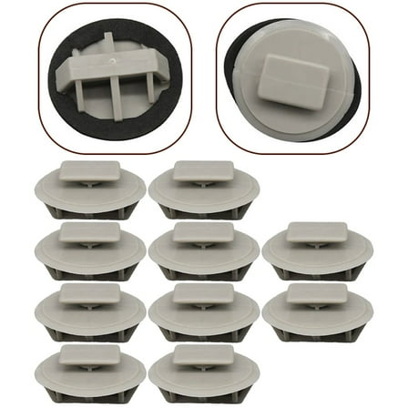 10PCS Side Skirt Sill Moulding Cover Trim Clips some for Mazda Vehicles