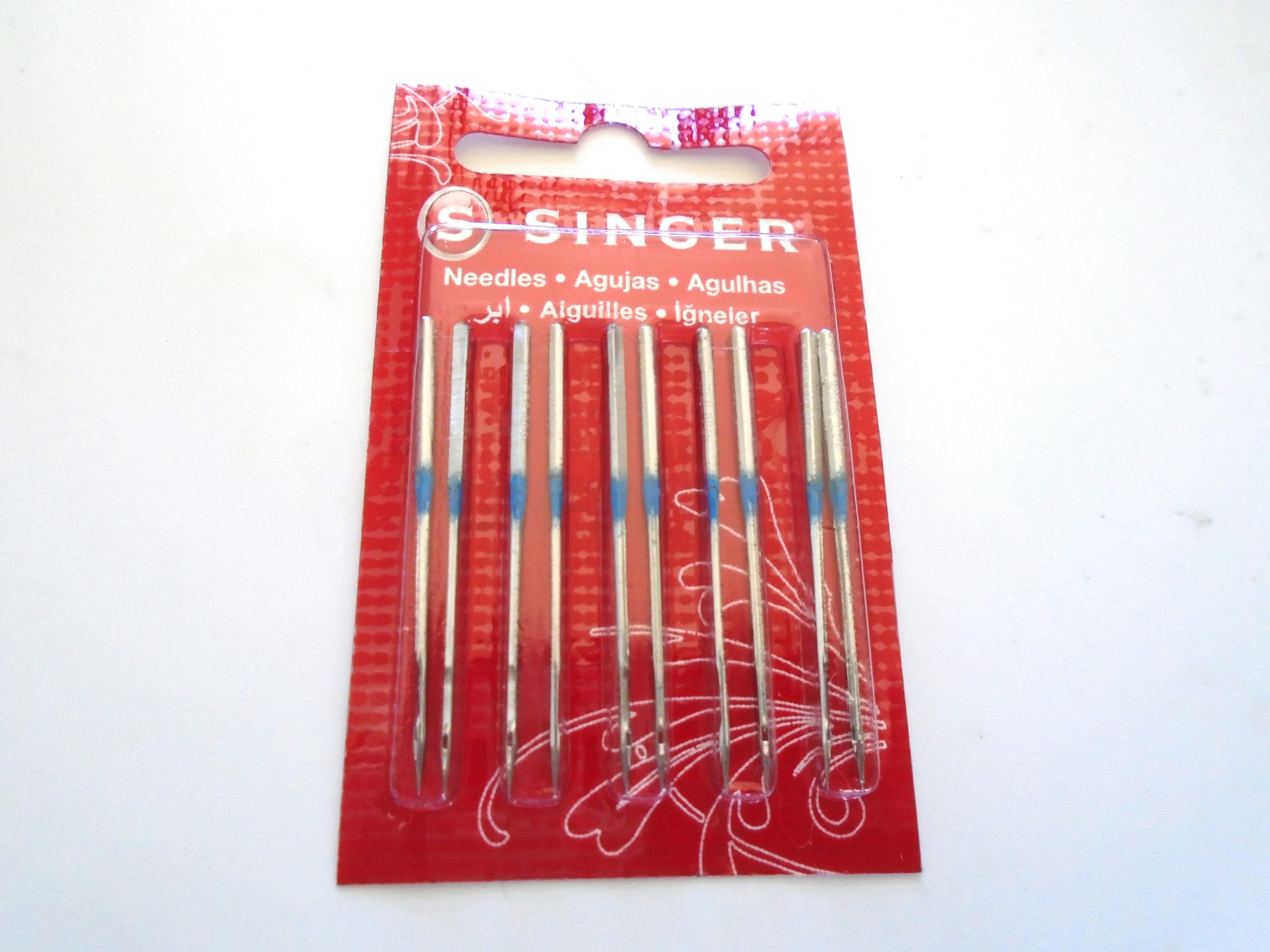 10PCS Singer Serger Overlock Flat Shank Needle 205442 Size 14 For