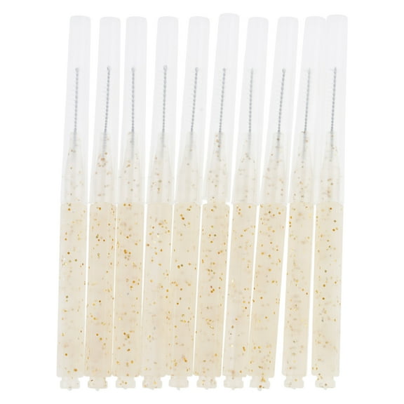 10PCS Small Eyebrow Brush Brow Lamination Tool Grooming Accessory Spoolie Brushes for Eyebrows and Eyelashes Extensions
