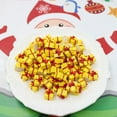 thumbnail image 1 of 10PCS Small and Cute Decoration Accessories Simulation Resin Jewelry Miniature 1/12 Scale Christmas Gift Box YELLOW, 1 of 8