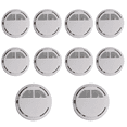 thumbnail image 1 of 10PCS Smoke Alarm Detector Home Safety Sensor Alert, 1 of 9