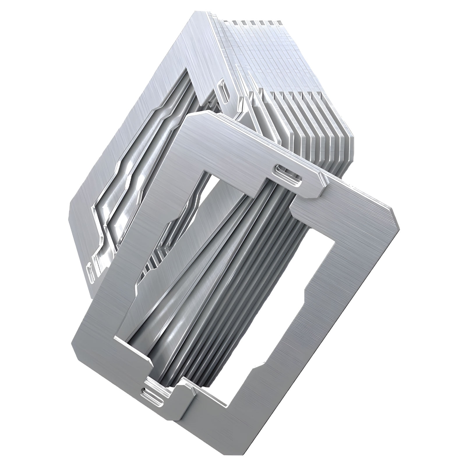 10PCS Strong Metal Outlet Spacers With Two Piece Structure For Improved Stability And Alignment