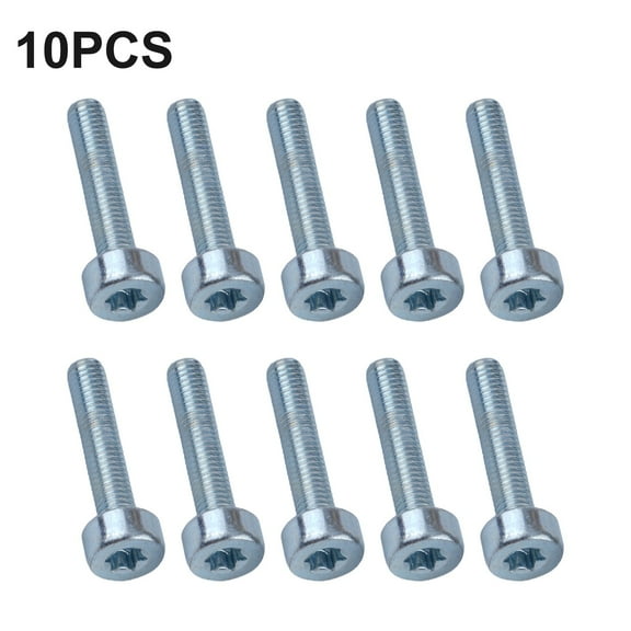 10PCS T27 Torx Screws MM 25MM Bolt Screw IS-M5x25 For Stihl 9022 341 1050 Trimmer Spare Parts Garden Power Tool Replacem Part