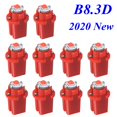 10PCS T3 T4.2 T4.7 T5 T6.5 T10 W5W B8.5D B8.4D B8.3D LED Bulbs Car